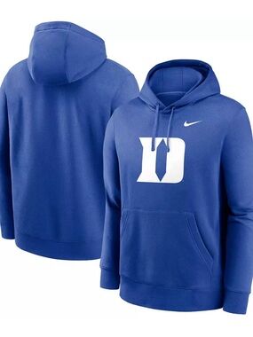 Nike Royal Blue Duke 'D' Pullover Hoodie